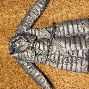 VENUS Metallic Gray Puffer Jacket